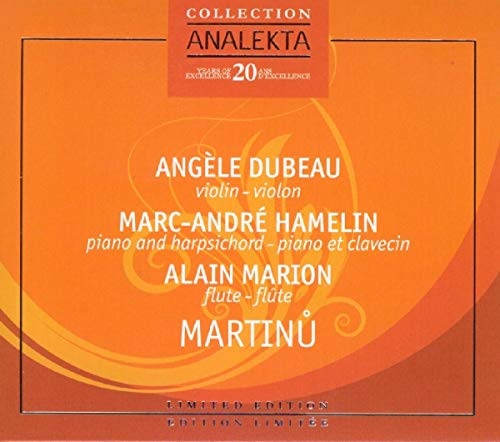 ANGLE DUBEAU - MARTINU (CD)