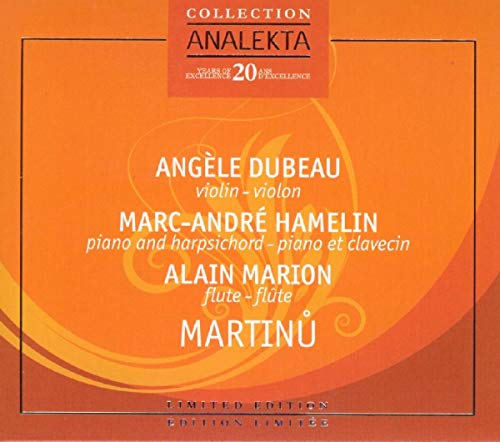 ANGLE DUBEAU - MARTINU (CD)