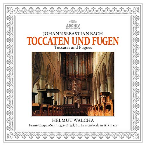 HELMUT WALCHA - BACH, J.S.: TOCCATA AND FUGUE, BWV 565; BWV 540; BWV 538 & BWV 564 (VINYL)