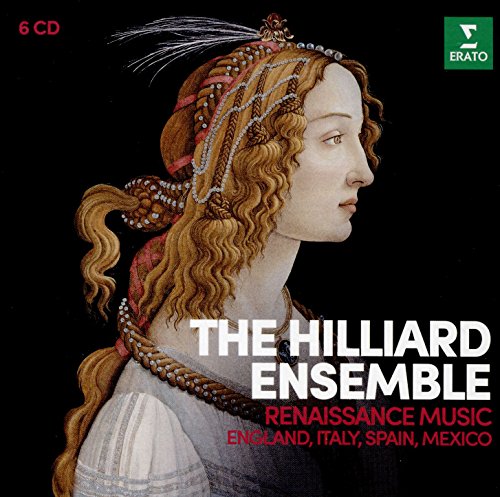 THE HILLIARD ENSEMBLE - RENAISSANCE MUSIC ENGLAND ITALY SPAIN MEXICO (CD)