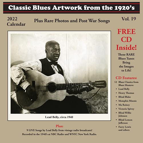 CLASSIC BLUES ARTWORK FROM THE 1920S CALENDAR (2022) (CD)