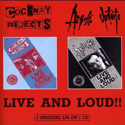 COCKNEY REJECTS - LIVE & LOUD (CD)