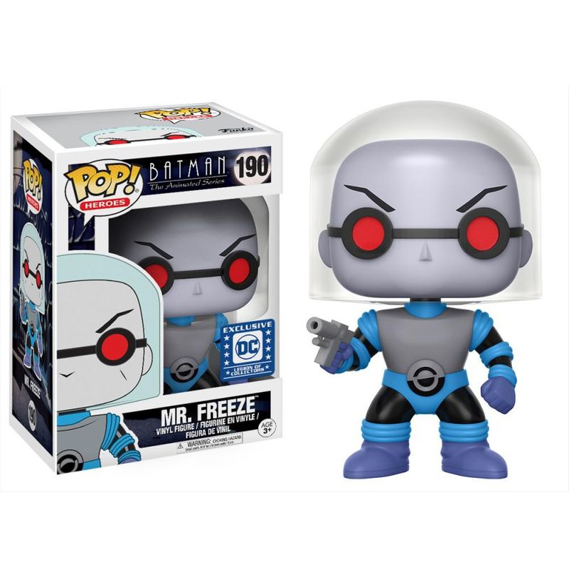 BATMAN: ANIMATED SERIES: MR. FREEZE #190 - FUNKO POP!-EXCLUSIVE-DAMAGED BOX