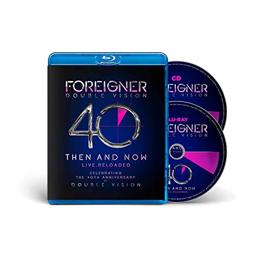 FOREIGNER - DOUBLE VISION: THEN AND NOW (CD + BLU-RAY) (CD)