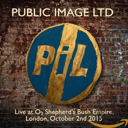 PUBLIC IMAGE LTD - LIVE AT O2 SHEPHARD'S BUSH EMPIRE, OCTOBER 2015 (CD)