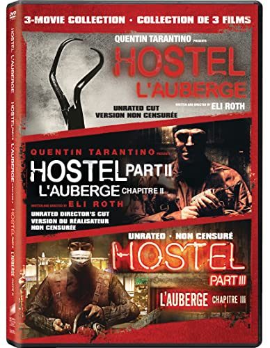 HOSTEL (2006) / HOSTEL: PART II / HOSTEL: PART III - SET (BILINGUAL)