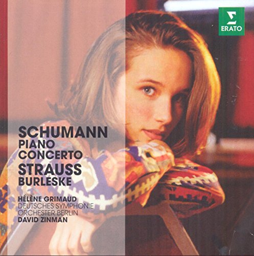 GRIMAUD - STRAUSS & SCHUMANN: BURLESQUE; PIANO CONCERTO (CD)