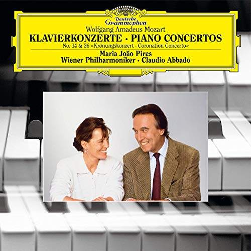 MARIA JOO PIRES, WIENER PHILHARMONIKER, CLAUDIO ABBADO - MOZART: PIANO CONCERTOS NOS. 14 & 26 (LP)