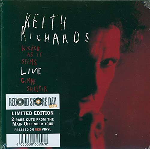 KEITH RICHARDS - KEITH RICHARDS - LIVE [7 RED VINYL] RSD 2021