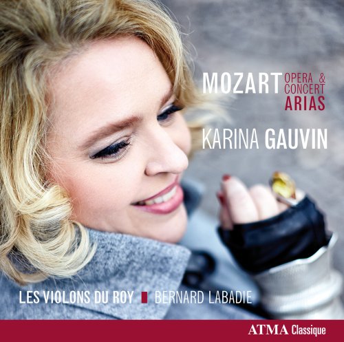 GAUVIN - MOZART: CONCERT & OPERA ARIAS (CD)