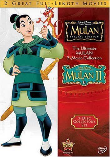 MULAN/MULAN II  - DVD-3 DISC COLLECTOR'S SET