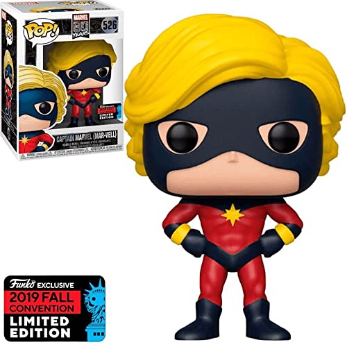 MARVEL 80: CAPTAIN MARVEL (MAR-VELL) #526 - FUNKO POP!-2019 FALL CON