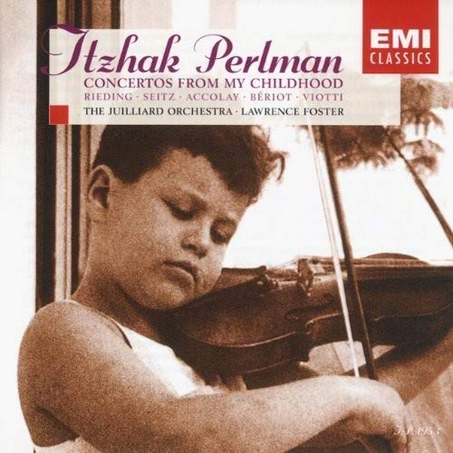 ITZHAK PERLMAN - CONCERTOS FROM MY CHILDHOOD (CD)