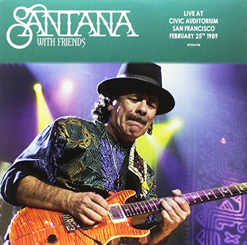 SANTANA - LIVE AT CIVIC AUDITORIUM IN SAN FRANCISCO FEBRUARY 25 1989 (VINYL)