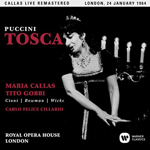 CALLAS, MARIA - PUCCINI: TOSCA (COVENT GARDEN, 24/01/1964) (2CD) (CD)