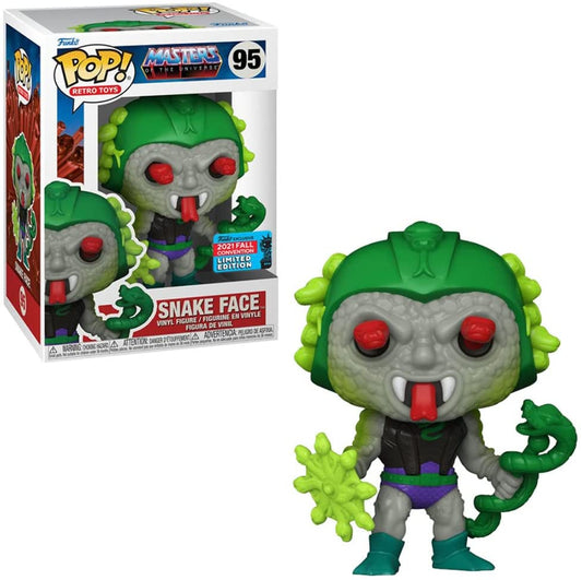 MASTERS OF THE UNIVERSE: SNAKE FACE #95 - FUNKO POP!-2021 FALL CON