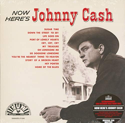 JOHNNY CASH - NOW HERE'S JOHNNY (VINYL)