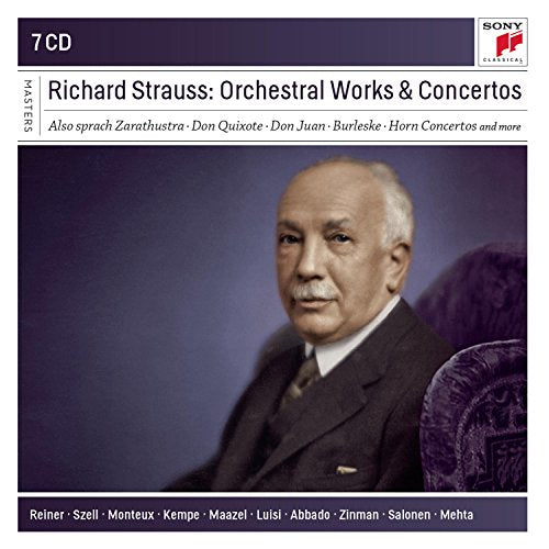 VARIOUS - RICHARD STRAUSS: ORCHESTRAL WORKS AN D CONCERTOS (CD)