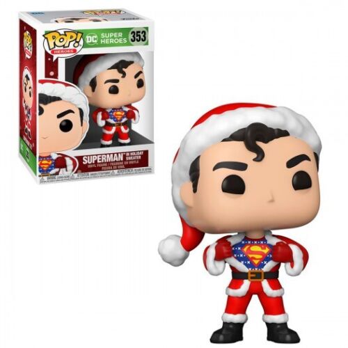 DC SUPER HEROES: SUPERMAN IN HOLIDAY SWE - FUNKO POP!