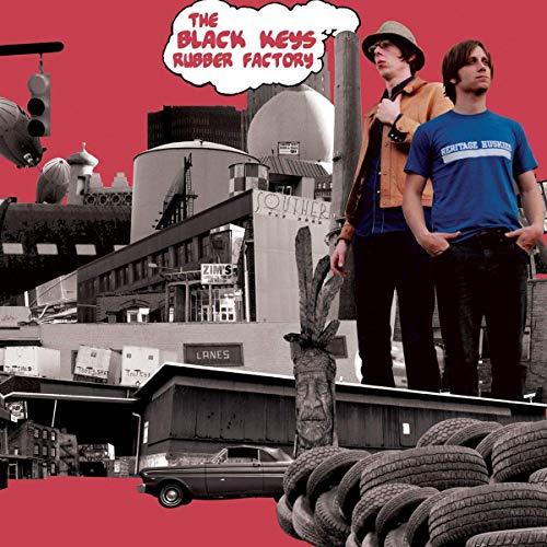 THE BLACK KEYS - RUBBER FACTORY [VINYL LP]