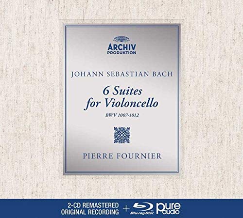 FOURNIER, PIERRE - BACH, J.S.: THE CELLO SUITES [2 CD/BLU-RAY AUDIO] (CD)