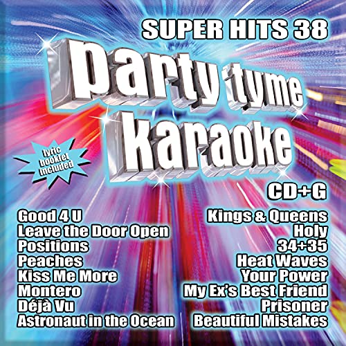 PARTY TYME KARAOKE - SUPER HITS 38 (16-SONG CD+G) (CD)