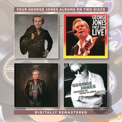 JONES,GEORGE - STILL THE SAME OLE ME / FIRST TIME LIVE / ONE WOMAN MAN / FRIENDS IN HIGH PLACES (CD)