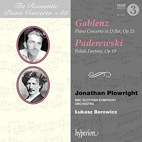 JONATHAN PLOWRIGHT - THE ROMANTIC PIANO CONCERTO VOL. 83 (CD)