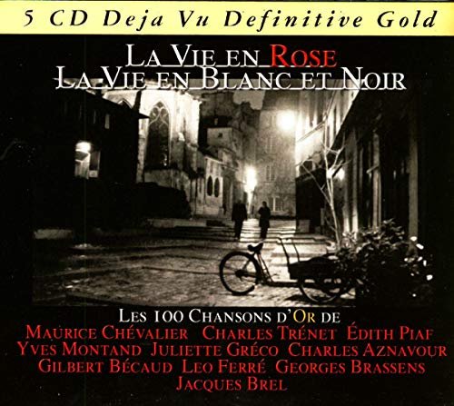 VARIOUS - LA VIE EN ROSE LA VIE EN BLANC ET NOIR (CD)