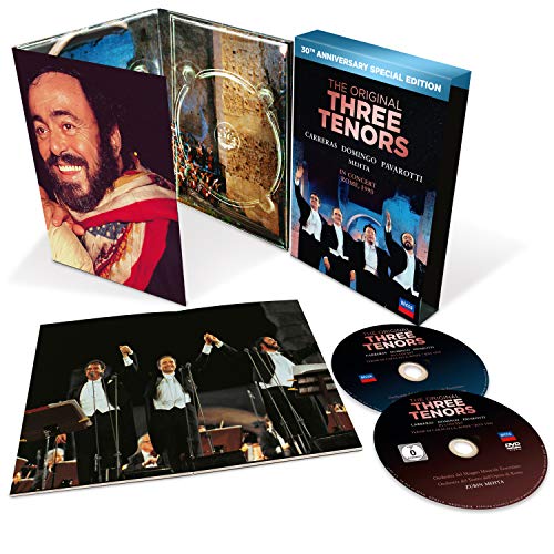 THREE TENORS - THE THREE TENORS - ANNIVERSARY VERSION (CD + DVD) (CD)