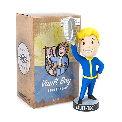 FALLOUT: VAULT BOY 101: BARTER - BOBBLEHEAD-5"-SERIES 2