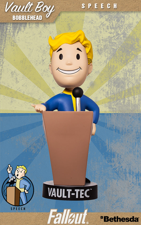 FALLOUT: VAULT BOY 101: SPEECH - BOBBLEHEAD-5"-SERIES 2