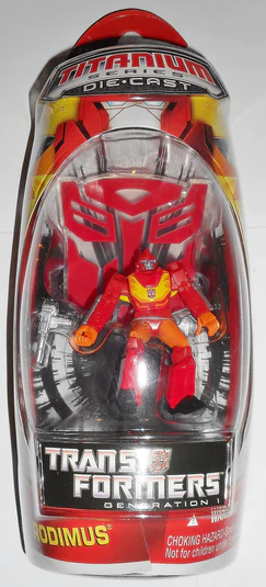 TRANSFORMERS: RODIMUS PRIME - TITANIUM SERIES-DIE-CAST