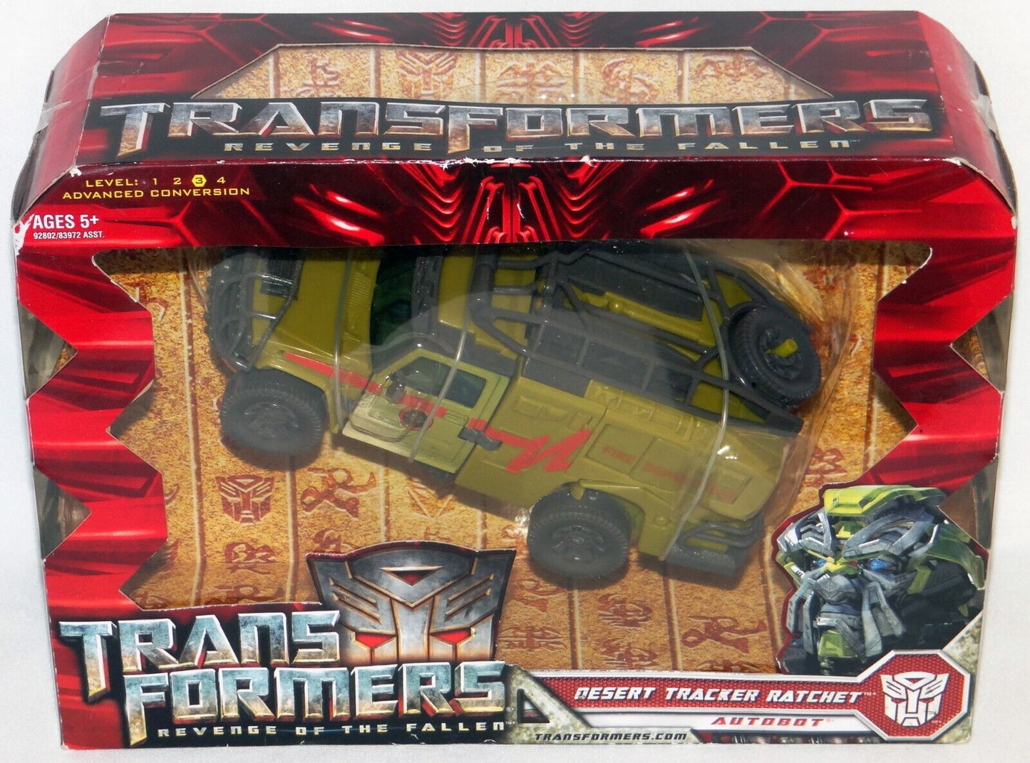 TRANSFORMERS: DESERT TRACKER RATCHET - HASBRO-2008-ROTF