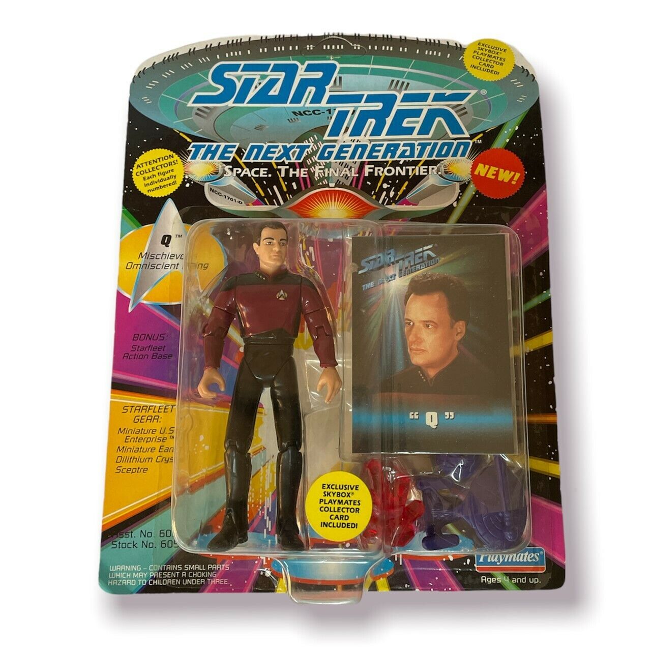 STAR TREK: NEXT GENERATION: Q - PLAYMATES-1993