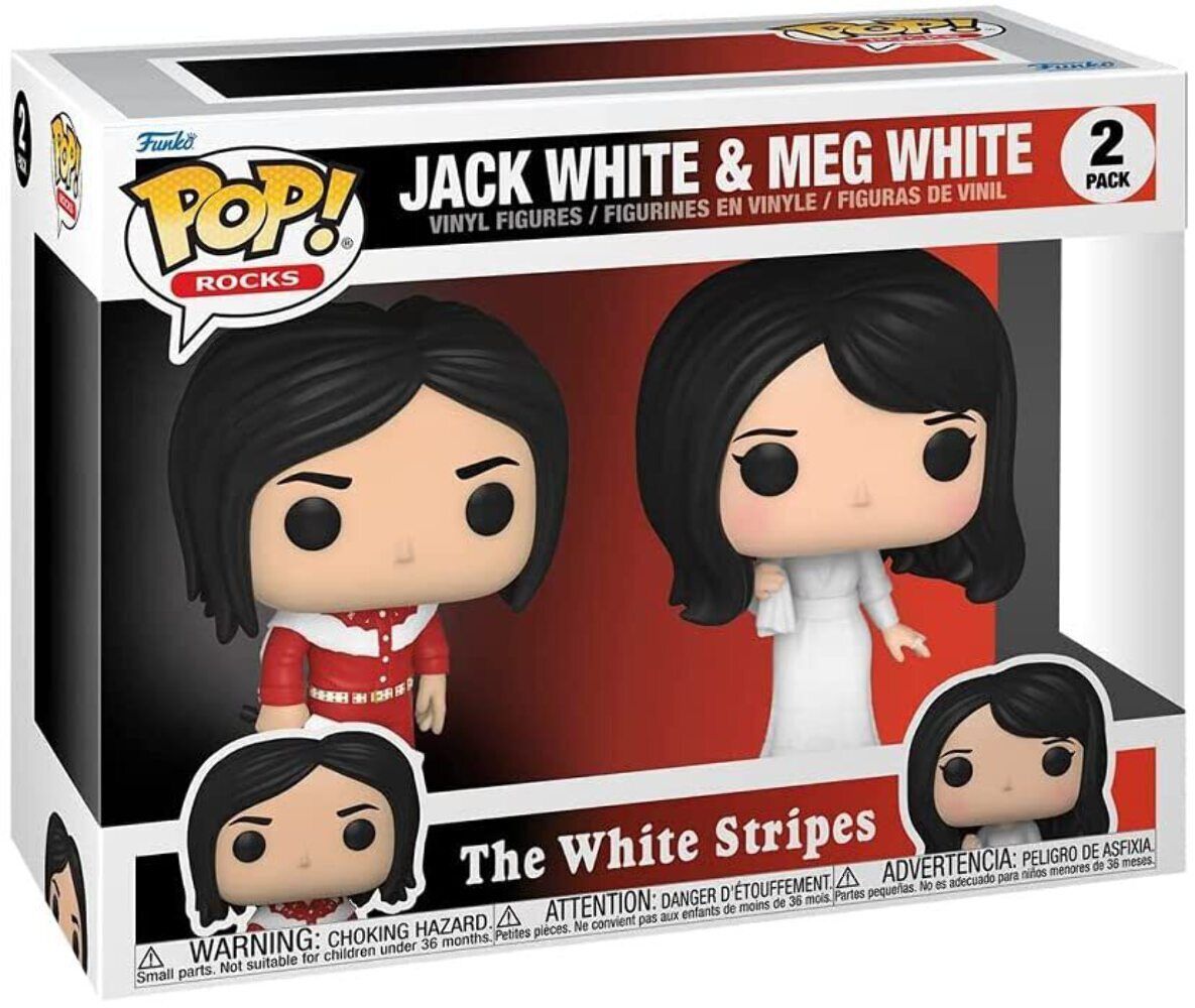 WHITE STRIPES: JACK WHITE & MEG WHITE (2 - FUNKO POP!