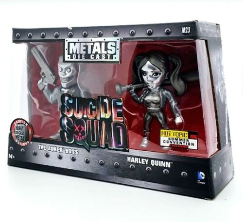 SUICIDE SQUAD: JOKER BOSS & HARLEY QUINN - JADA-METALS: DIE CAST-EXCLUSIVE