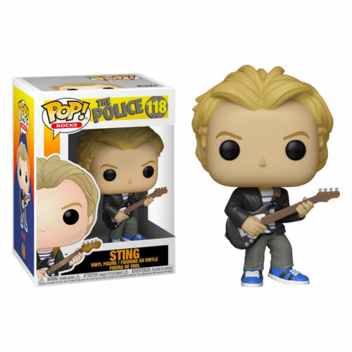 POLICE: STING 118/STEWART 119/ANDY 120 - FUNKO POP!-SET OF 3