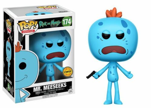 RICK & MORTY: MR. MEESEEKS #174 (W/GUN) - FUNKO POP!-CHASE