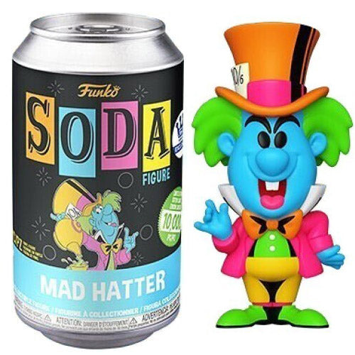 ALICE IN WONDERLAND: MAD HATTER (BLACKLIGHT) - FUNKO SODA-EXCLUSIVE