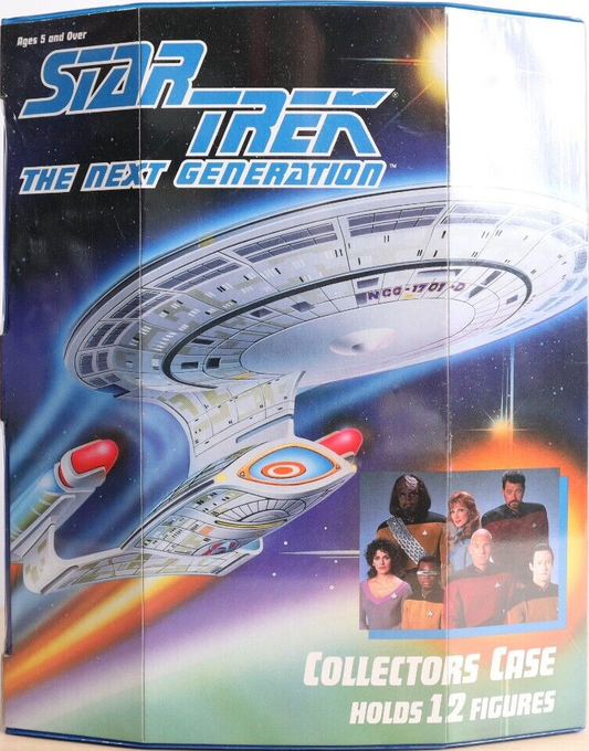 STAR TREK: NEXT GENERATION (20910) - COLLECTORS CASE-HOLDS 12 FIGS